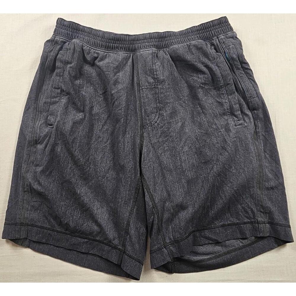 Lululemon Men's Gym Shorts‎ Lined Black/Gray Size Large